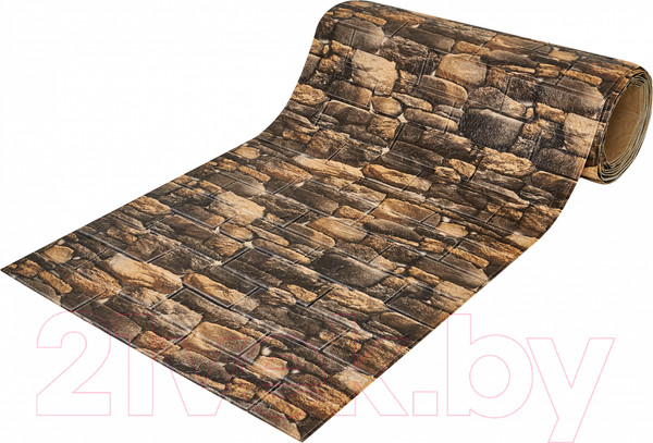 Изображение товара Панель ПВХ Lako Decor Самоклеящаяся 70x600(6мм) / LKD-16-05-FC16 (деревянная кладка)