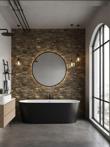 Изображение товара Панель ПВХ Lako Decor Самоклеящаяся 70x600(6мм) / LKD-16-05-FC16 (деревянная кладка)