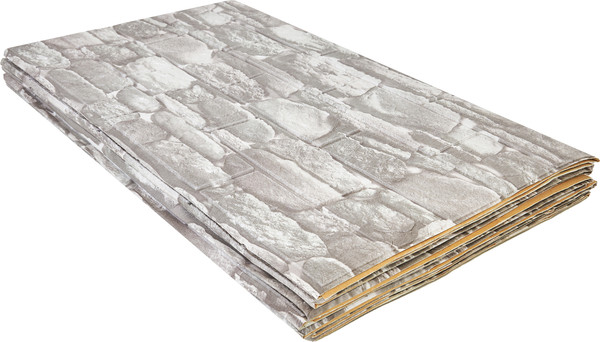 Изображение товара Панель ПВХ Lako Decor Самоклеящаяся 70x600(6мм) / LKD-16-05-FC18 (каменная кладка)