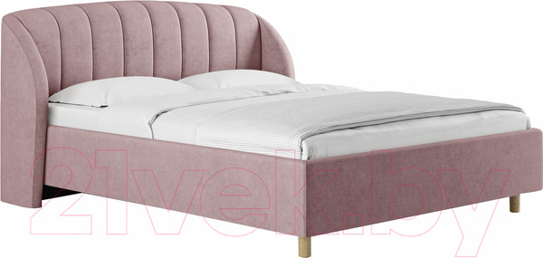 Изображение товара Каркас кровати Сонум Valencia 160x200 (микровелюр лиловый)