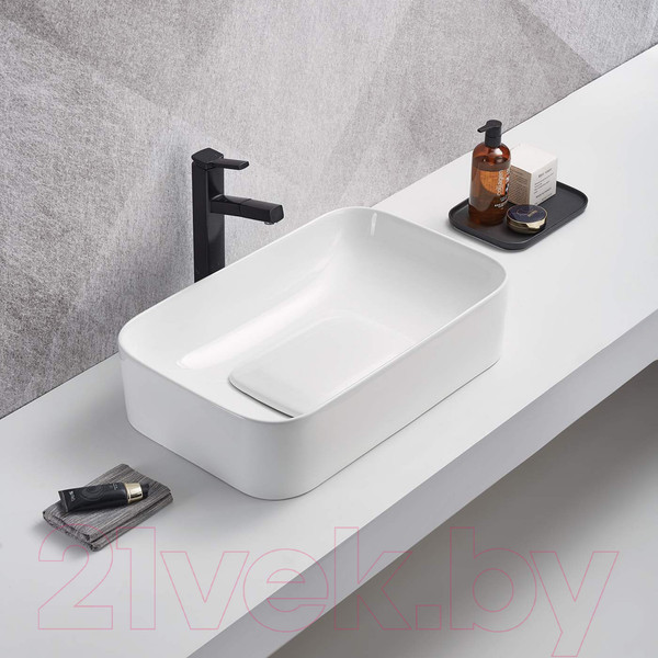 Изображение товара Умывальник WeltWasser Elbach 78575-60 GL-WT (белый глянец)