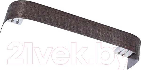 Изображение товара Карниз для штор LEGRAND Твил 7см 3.6м 2р / 58114606 (венге)