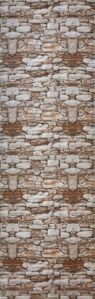 Изображение товара Панель ПВХ Lako Decor Самоклеящаяся 70x600(6мм) / LKD-16-05-FC82 (каменная кладка)