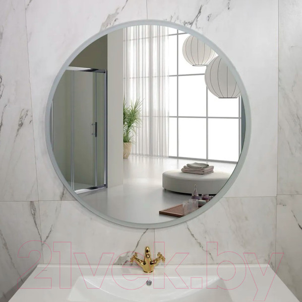 Изображение товара Зеркало Пекам Ring 70x70 / ring-70x70B (с подсветкой и бесконтактным сенсором)