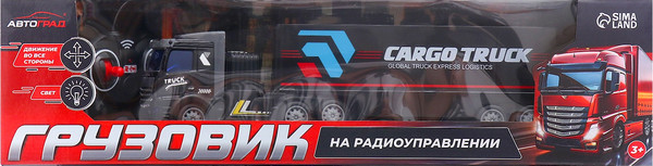 Изображение товара Радиоуправляемая игрушка Автоград Грузовик Перевозчик / 7753087