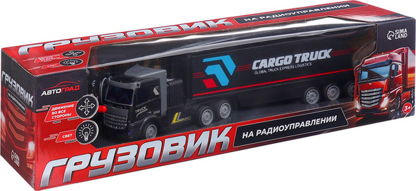 Изображение товара Радиоуправляемая игрушка Автоград Грузовик Перевозчик / 7753087