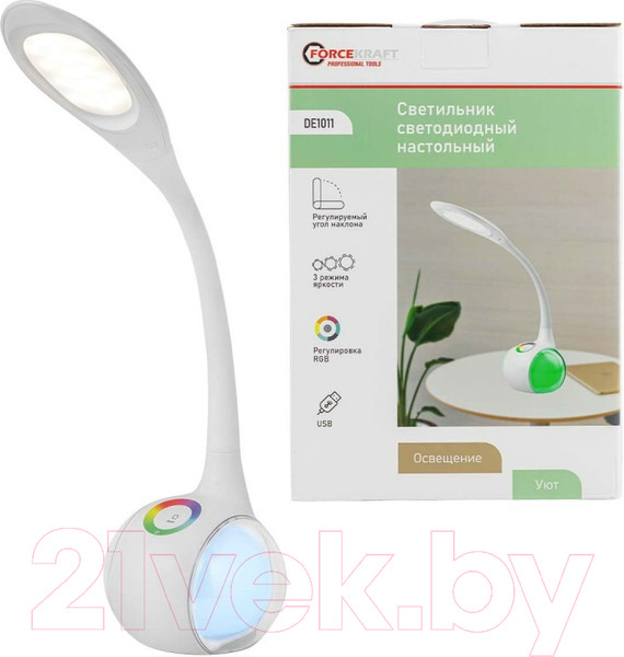 Изображение товара Настольная лампа ForceKraft FK-DEA1011/DE1011(54137)