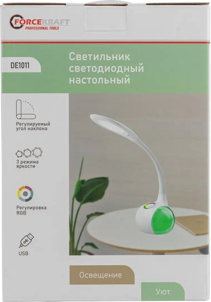 Изображение товара Настольная лампа ForceKraft FK-DEA1011/DE1011(54137)