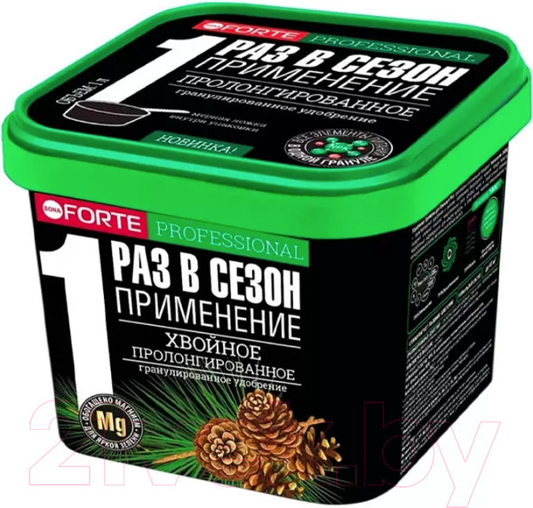 Изображение товара Удобрение Bona Forte Гранулы пролонгир. Хвойное с биодост. кремнием / BF23020071 (1л)