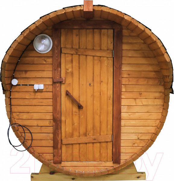 Изображение товара Баня-бочка КомфортПром 10331343 (2.5м)