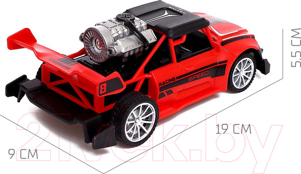 Изображение товара Радиоуправляемая игрушка Автоград Машина Smoke / 9061879 (красный)