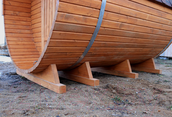 Изображение товара Баня-бочка КомфортПром 10331344 (2.5м)