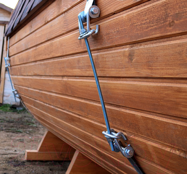 Изображение товара Баня-бочка КомфортПром 10331344 (2.5м)