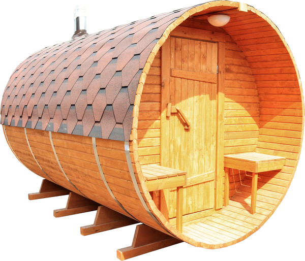 Изображение товара Баня-бочка КомфортПром 10331347 (3.5м)