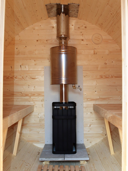 Изображение товара Баня-бочка КомфортПром 10331347 (3.5м)