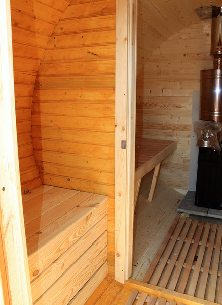 Изображение товара Баня-бочка КомфортПром 10331347 (3.5м)