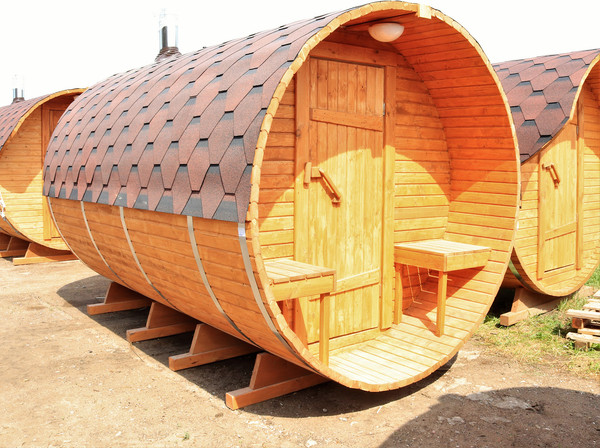 Изображение товара Баня-бочка КомфортПром 10331347 (3.5м)