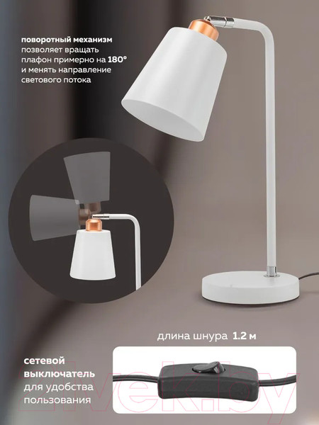 Изображение товара Настольная лампа ForceKraft FK-DEA5151 (54142)