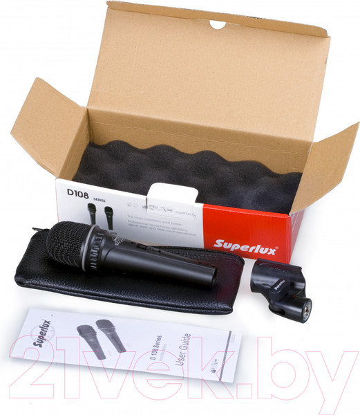 Изображение товара Микрофон SUPERLUX D108B