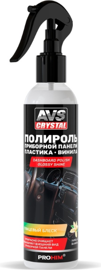 Изображение товара Полироль для пластика AVS Для приборной панели AVK-618 / A07584S (250мл, ваниль)