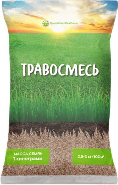 Изображение товара Семена газонной травы МинскСортСемОвощ Декоративная (1кг)