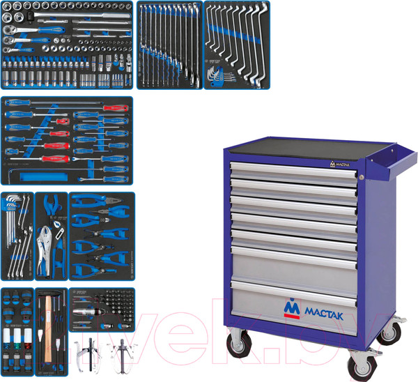 Изображение товара Универсальный набор инструментов King TONY 934-251AMB