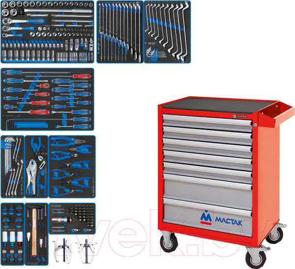 Изображение товара Универсальный набор инструментов King TONY 934-251AMR