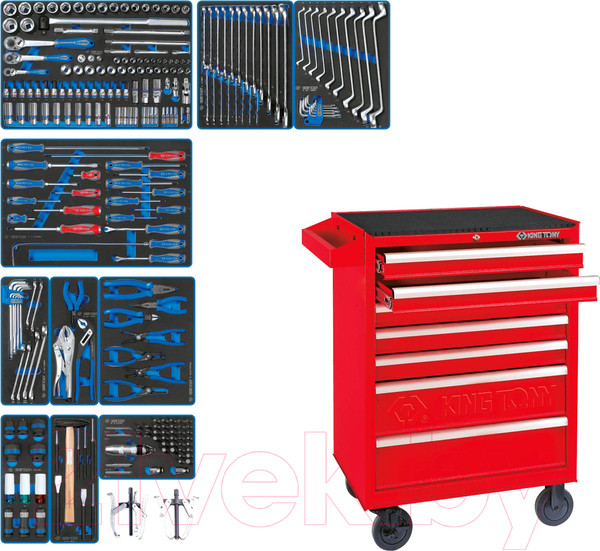 Изображение товара Универсальный набор инструментов King TONY 934-251MRV