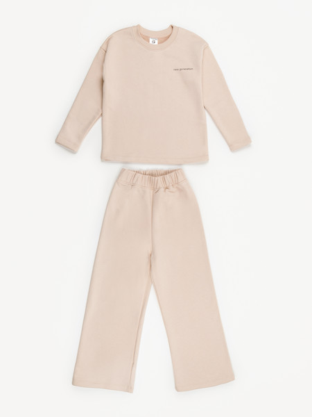 Изображение товара Костюм детский Amarobaby Freedom / AB-OD22-FD11/03-128 (бежевый, р. 128)