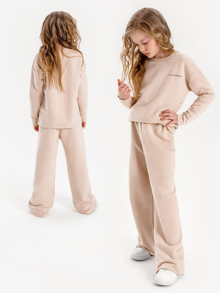 Изображение товара Костюм детский Amarobaby Freedom / AB-OD22-FD11/03-140 (бежевый, р. 140)