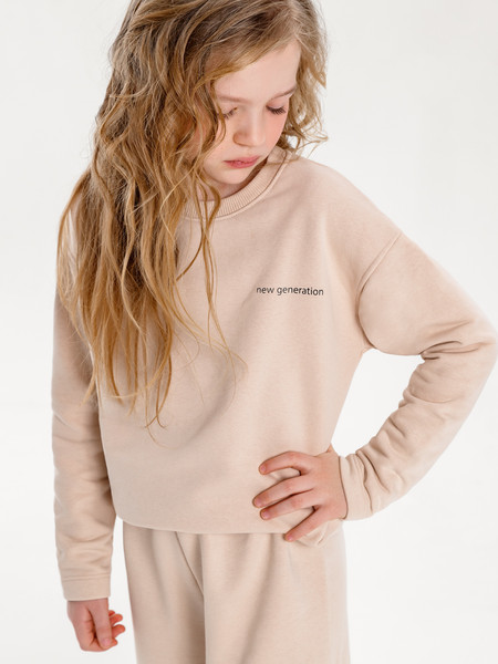 Изображение товара Костюм детский Amarobaby Freedom / AB-OD22-FD11/03-140 (бежевый, р. 140)