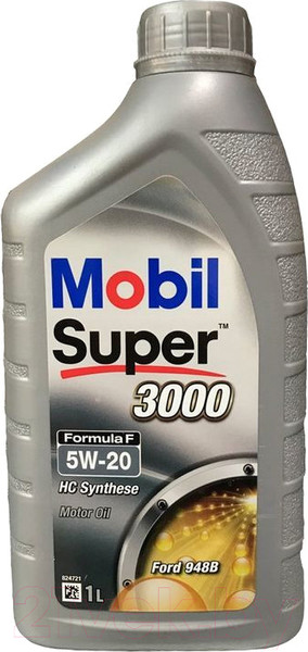 Изображение товара Моторное масло Mobil Super 3000 Formula F 5W20 (1л)