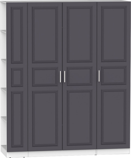 Изображение товара Шкаф Интермебель Марсель-21 / МР 01-21-B3 (графит софт)