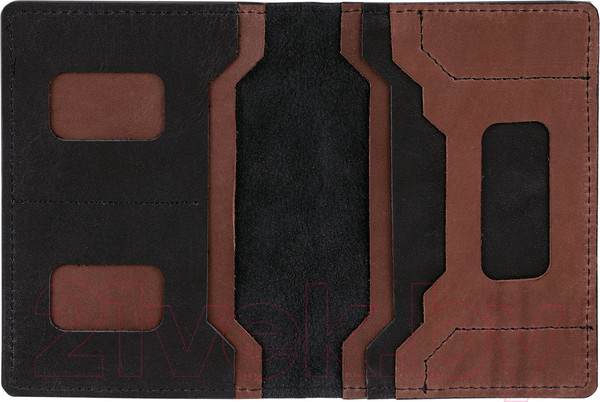 Изображение товара Обложка на паспорт Brauberg 238196 (черный)