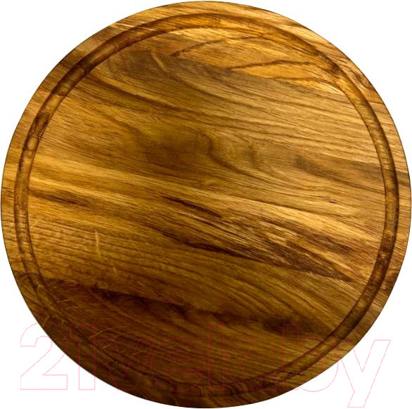 Изображение товара Разделочная доска DEKO Круглая DDG2525 (25см, дуб)