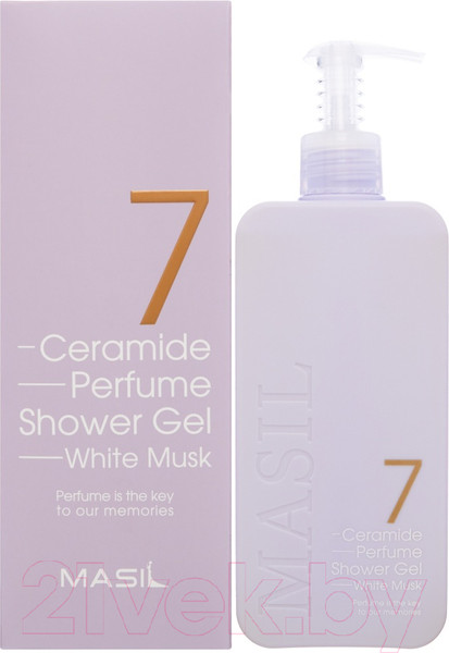 Изображение товара Гель для душа Masil 7 Ceramide Perfume Shower Gel С ароматом белого мускуса (500мл)