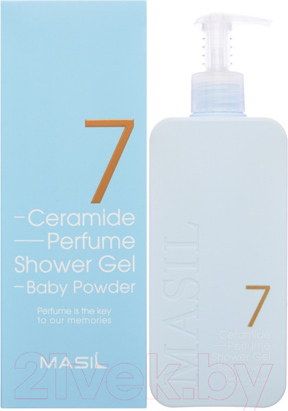 Изображение товара Гель для душа Masil 7 Ceramide Perfume Shower Gel С ароматом хлопка (300мл)