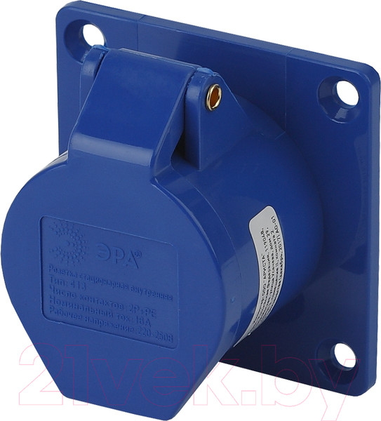 Изображение товара Розетка ЭРА R(IN)-16-2P-PE-IP44 / Б0032867