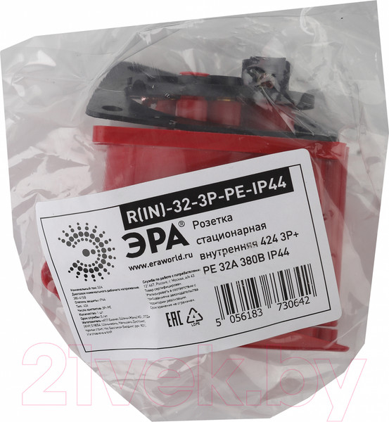 Изображение товара Розетка штепсельная ЭРА R(IN)-32-3P-PE-IP44 / Б0032872