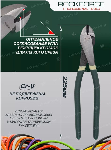 Изображение товара Бокорезы RockForce RF-612250C (52240)