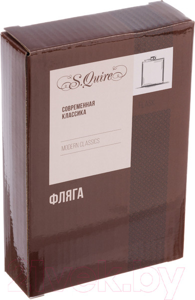 Изображение товара Фляга S.Quire W125-8 (черный/коричневый)