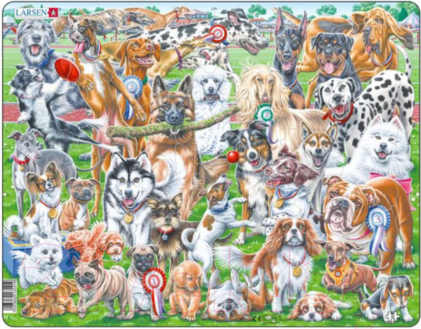 Изображение товара Пазл LARSEN Собаки CZ6