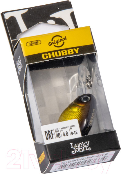 Изображение товара Воблер Lucky John Original Chubby DR F 04.00/018 / LJO2004DRF-018