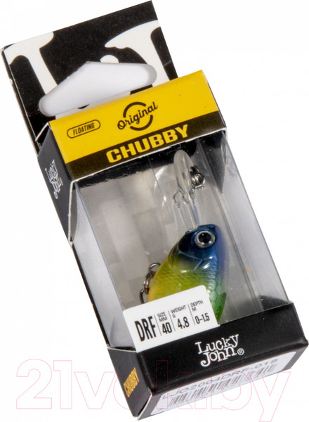 Изображение товара Воблер Lucky John Original Chubby DR F 04.00/019 / LJO2004DRF-019