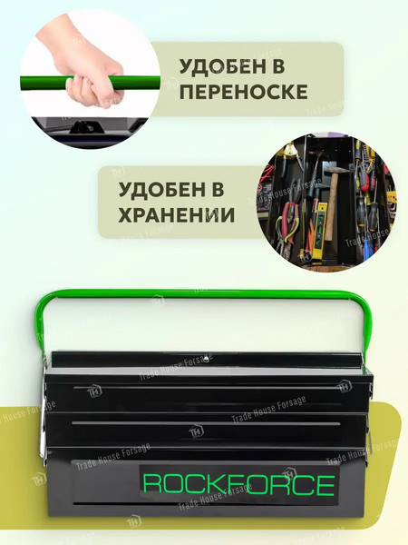 Изображение товара Ящик для инструментов RockForce RF-NTBC128(52954)