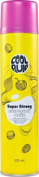 Изображение товара Лак для укладки волос Cool Rule Кокосовый Шейк Сверхсильной фиксации (225мл)