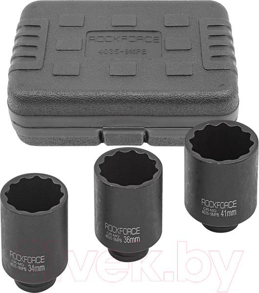 Изображение товара Набор головок слесарных RockForce RF-4035-9MPB