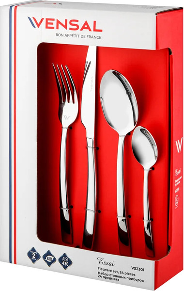 Изображение товара Набор столовых приборов Vensal VS2301 (24пр)