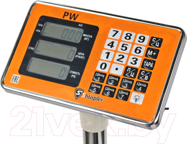 Изображение товара Весы платформенные Shtapler PW 500 45x60 / 71057099