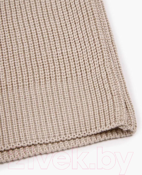 Изображение товара Жилет детский Amarobaby Knit Long / AB-OD21-KNITL10/03-128 (бежевый, р. 128)